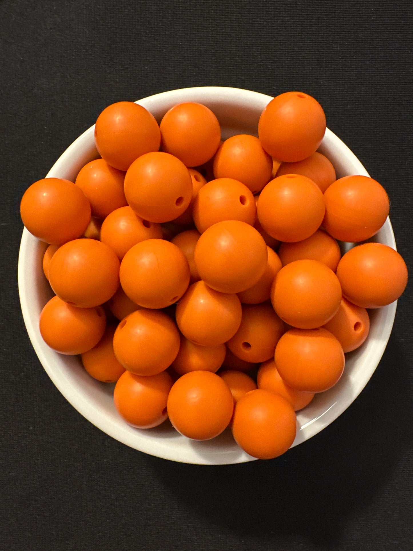 Solid Color Beads - Rust