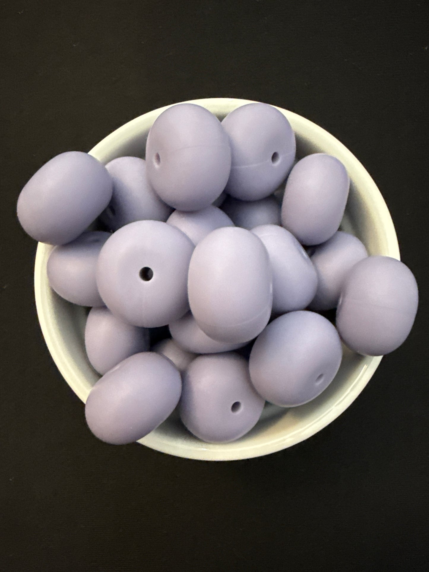 22mm Abacus Solid Color Beads - Heather 42