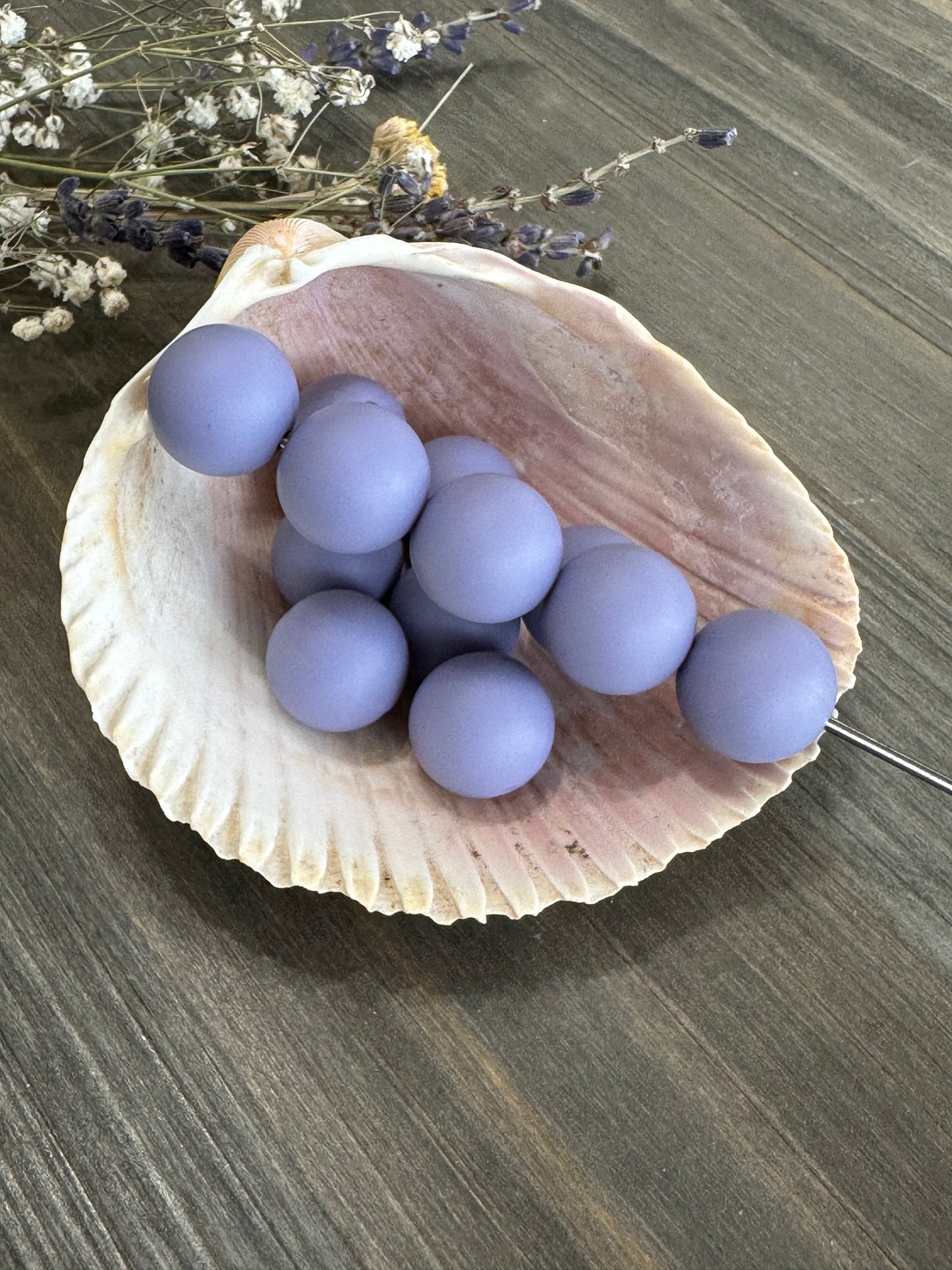 Solid Color Beads - Heather #42