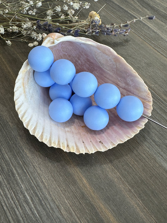 Solid Color Beads - Ice Blue #105