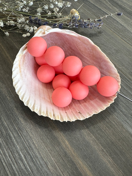Solid Color Beads - Salmon #107