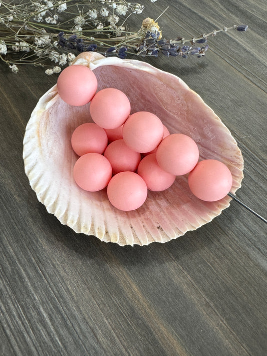 Solid Color Beads - Peach Sherbet #108