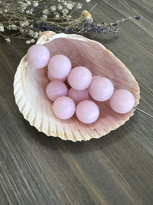 Solid Color Beads - Iridescent Pearl #120