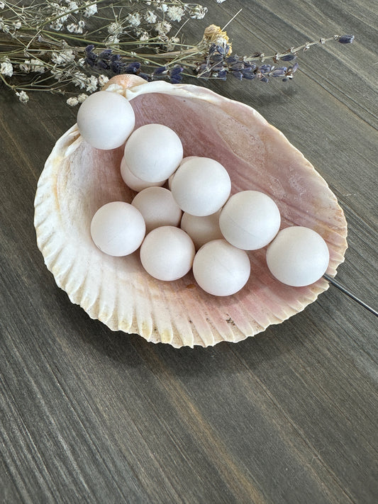 Solid Color Beads - Bone #125