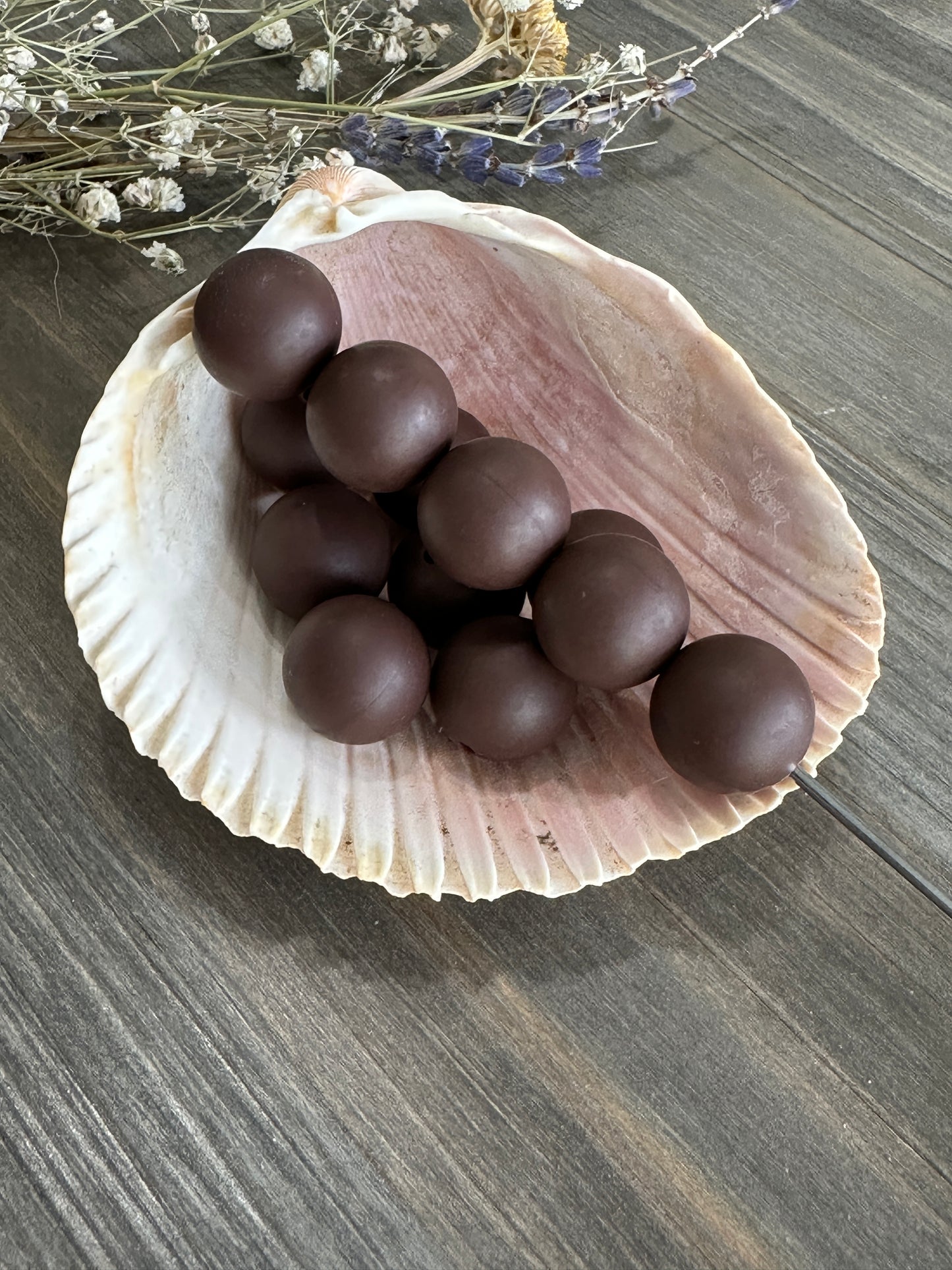 Solid Color Beads - Espresso #22