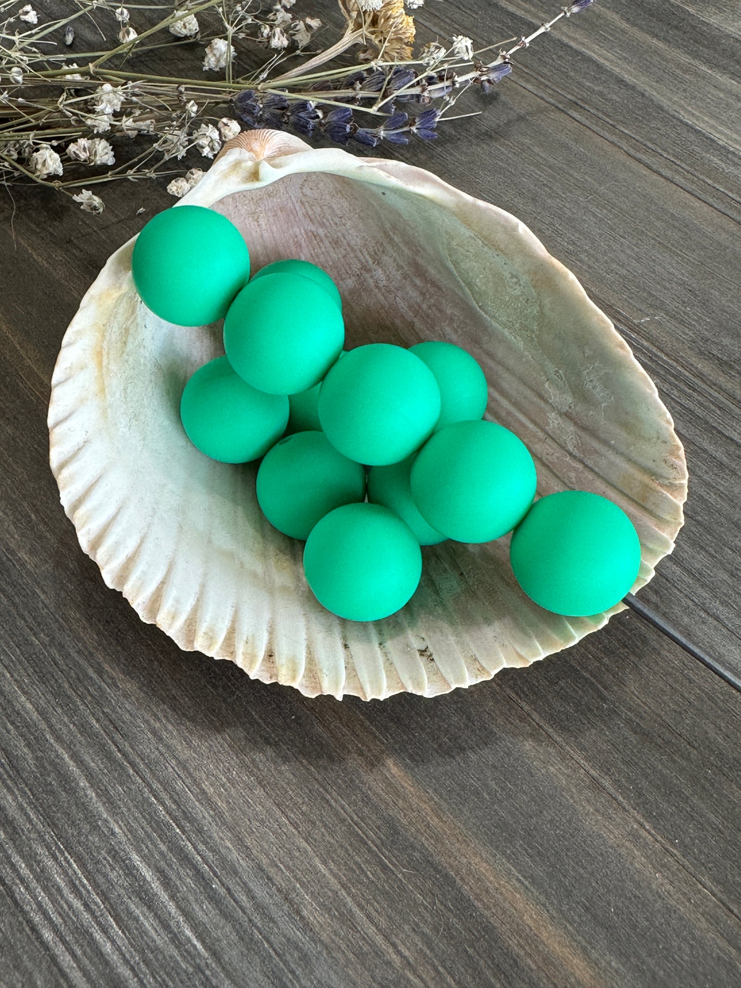 Solid Color Beads - Jade #30