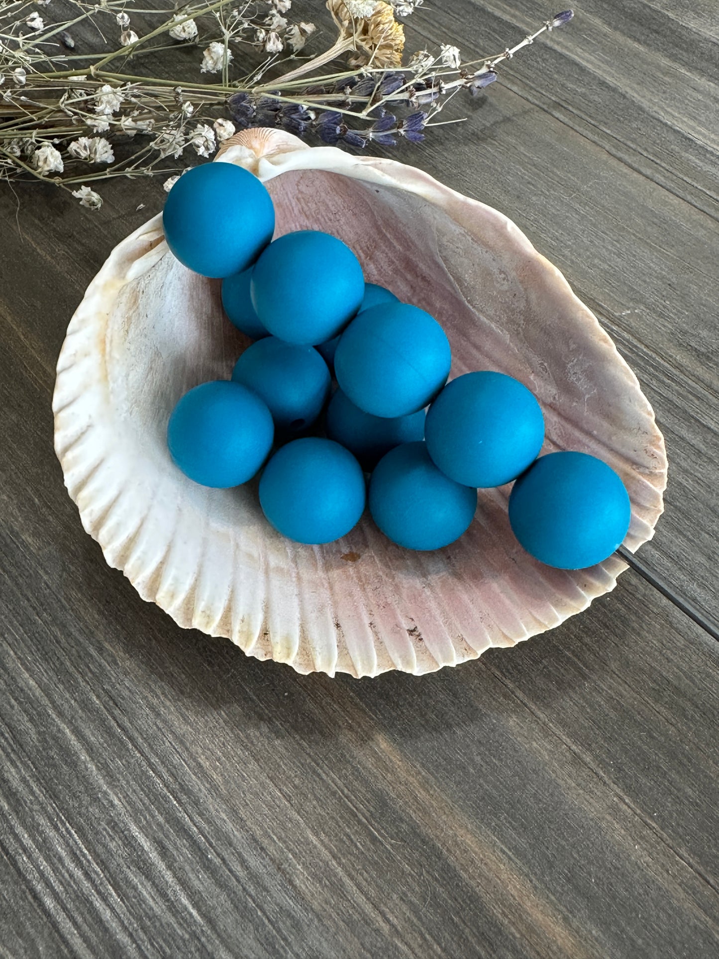 Solid Color Beads - Tropical Blue #34