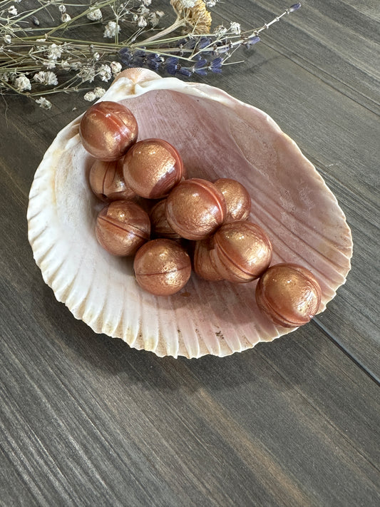 Solid Color Beads - Metallic Bronze #39