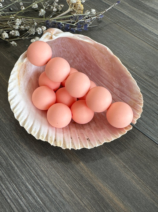 Solid Color Beads - Bright Peach #58