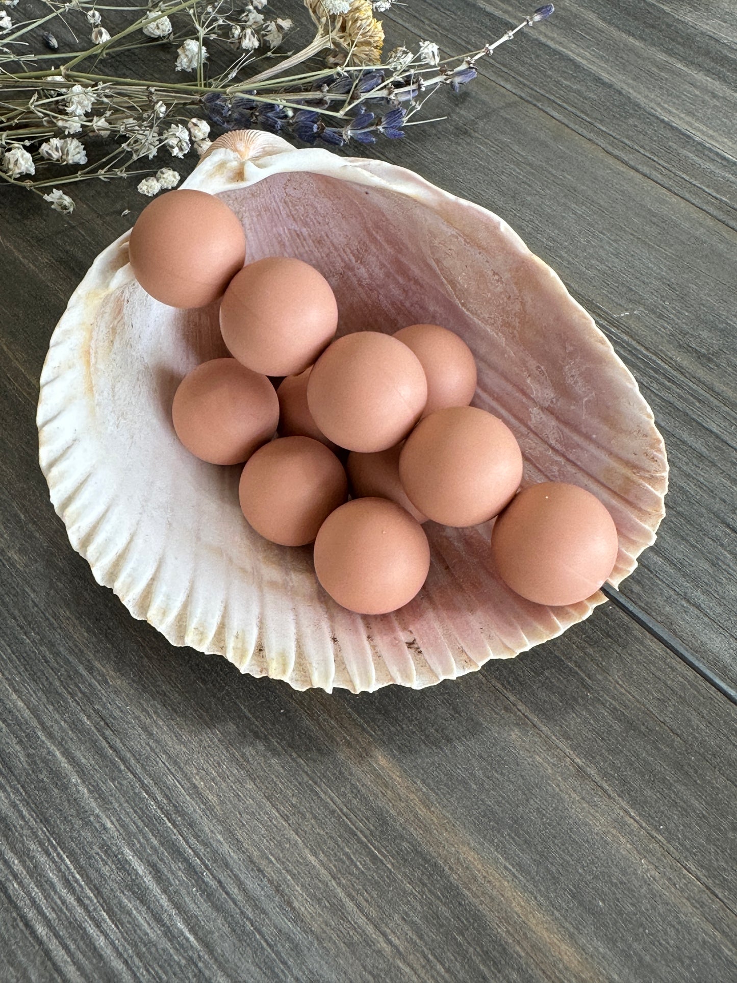 * BULK (20 Beads) 14mm Hexagon Solid Color Beads - #51 - #75