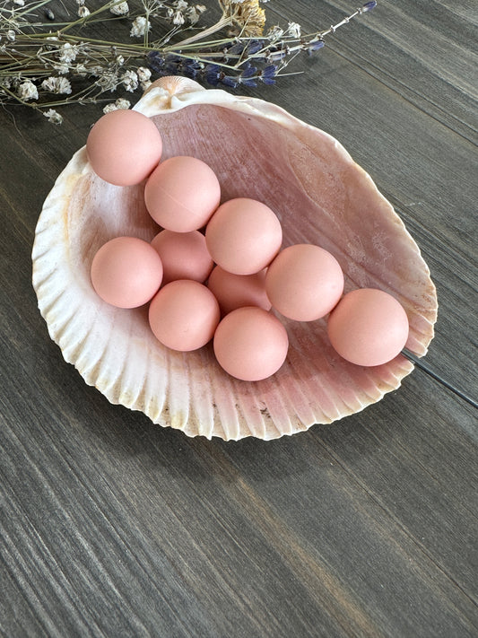 Solid Color Beads - Peachy #84