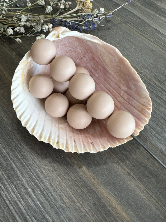 Solid Color Beads - Oatmeal #85