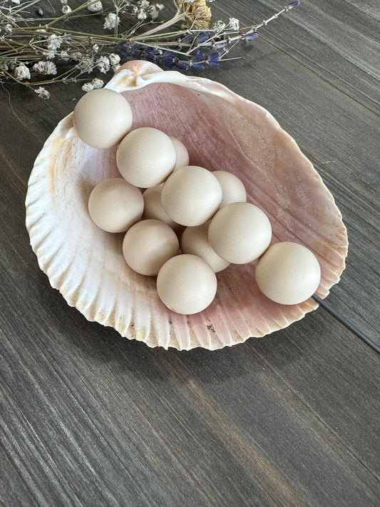 Solid Color Beads - Light Khaki #88