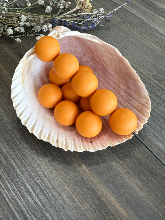 Solid Color Beads - Pumpkin Spice #97