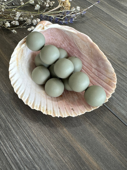 Solid Color Beads - Forest Moss #113