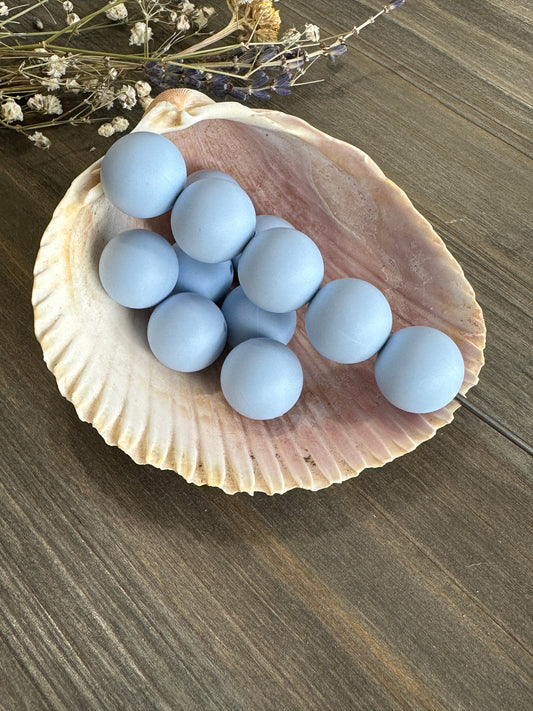 Solid Color Beads - Baby Blue #116