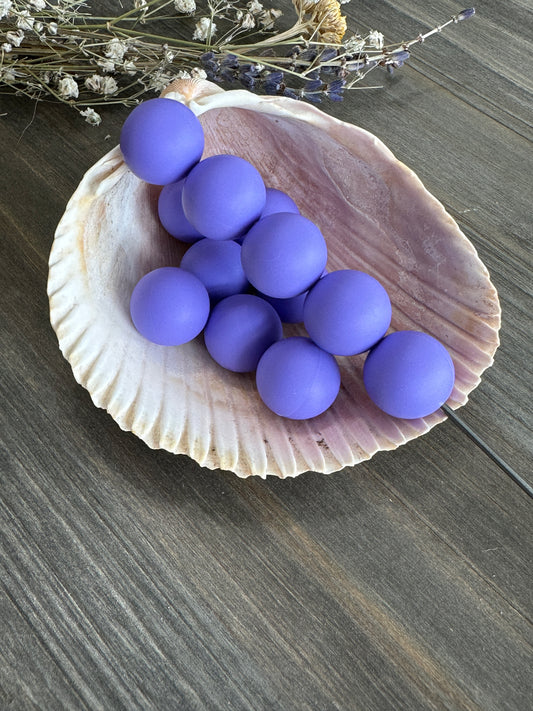 Solid Color Beads - Light Purple #139