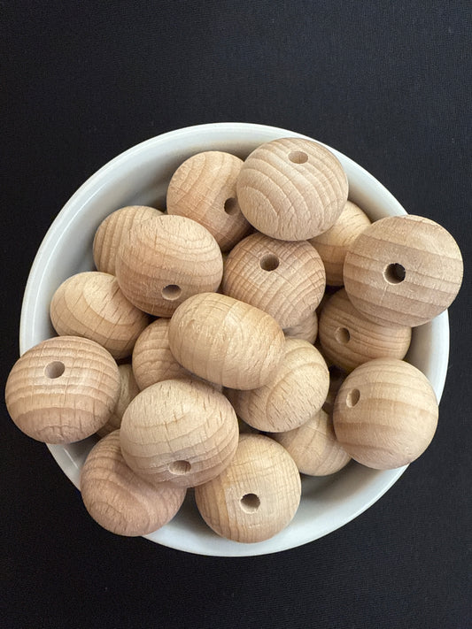 22mm Wooden Abacus Bead