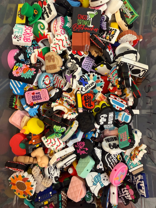 Random 3 focal beads $1.50